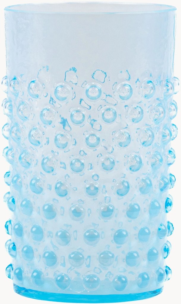 Copos artesanais Opaline Hobnail, conjunto de 2