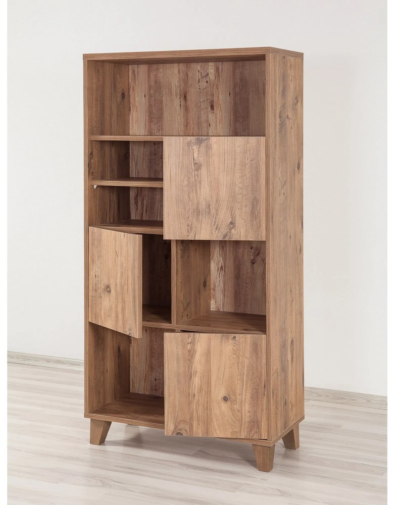 Estante Marina – Pinho Atlântico – 80x155x36 cm