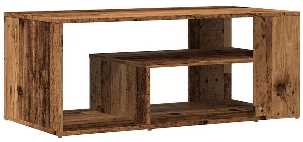 Mesa de centro madeira antiga 100x50x40 cm madeira trabalhada