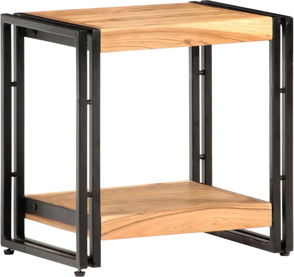Mesa de apoio 40x30x40 cm madeira de acácia maciça