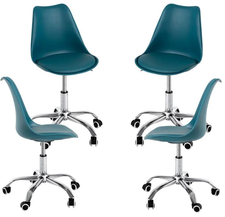 Pack 4 Cadeiras Neo - Verde-azulado