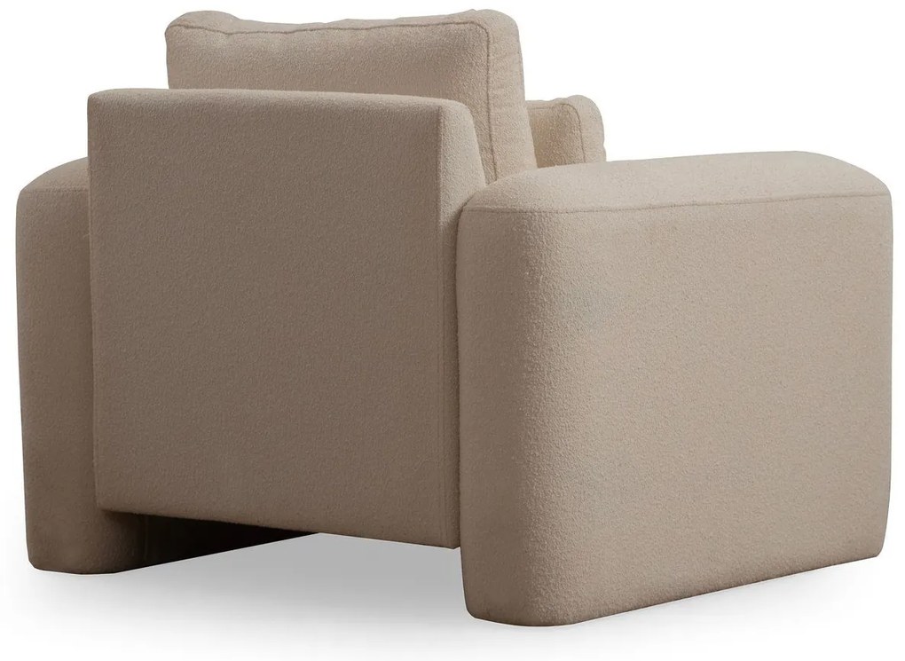 Cadeira Wing Lily – Creme – 98x97x73 cm