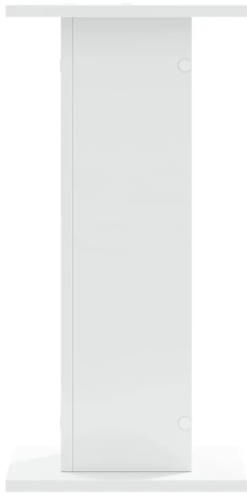 Suportes p/ plantas 2 pcs 30x30x60 cm derivados madeira branco
