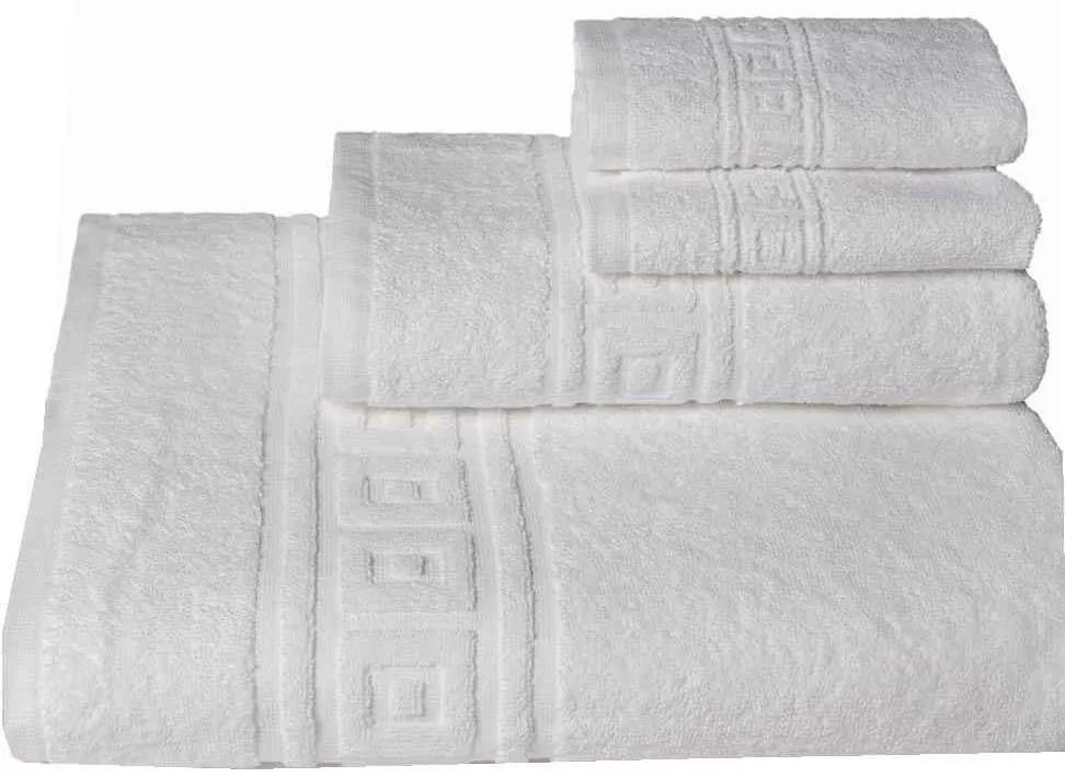 Toalhas brancas 100% algodão - Toalhas para hotel, spa, estética: 36 tapetes - 50x70 cm