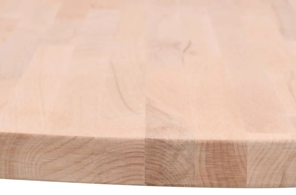Tampo de mesa redondo Ø50x4 cm madeira de faia maciça