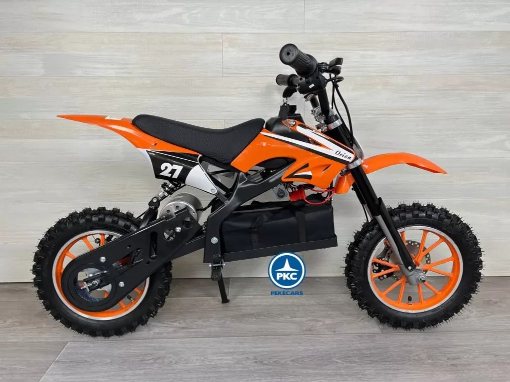 Mota elétrica Cross para crianças Moto Dirk 36V 800W Laranja
