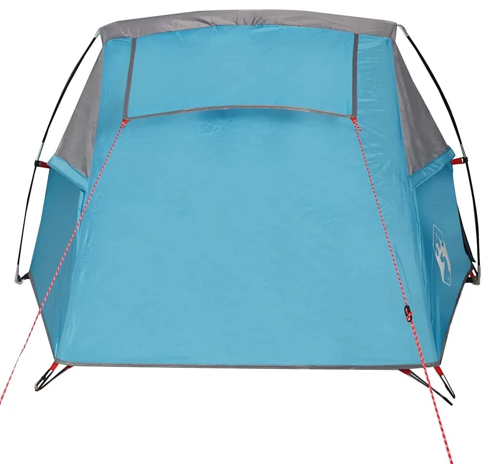 Tenda de campismo túnel para 2 pessoas impermeável azul
