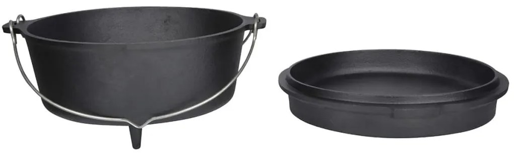Panela de ferro 6,5 L preto FF235