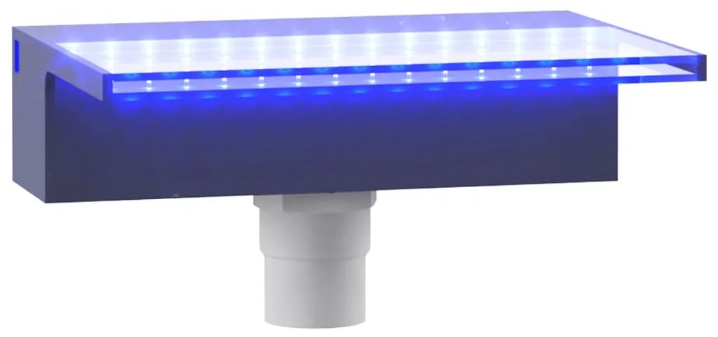 Cascata com luzes LED RGB 30 cm acrílico