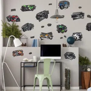 Autocolantes de parede - Motas