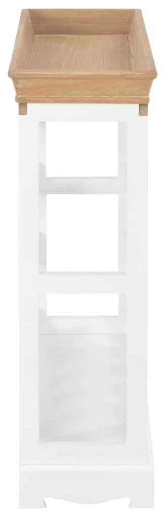 Garrafeira 70x22,5x70,5 cm MDF branco