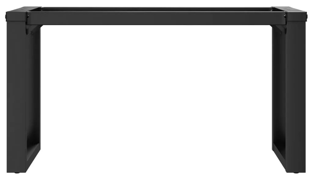 Pernas para mesa de centro estrutura em O ferro fundido