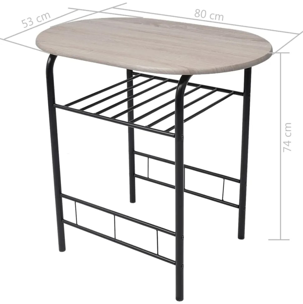 Conjunto de pequeno-almoço MDF