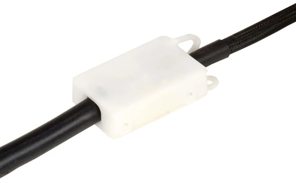 Candeeiro suspenso industrial 32 cm E27 branco