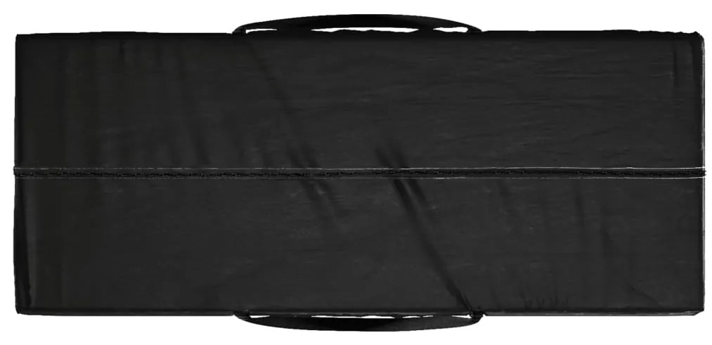 Saco arrumação p/ almofadões jardim 135x40x55 polietileno preto