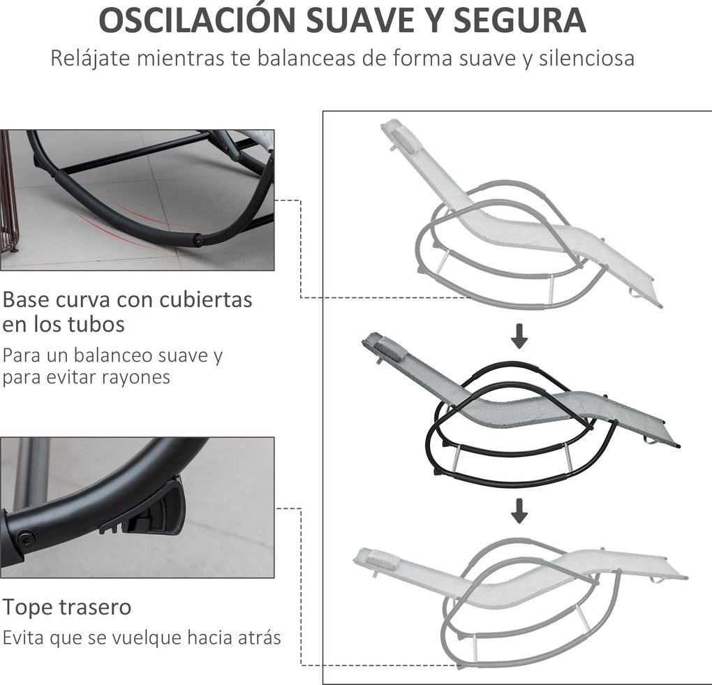 Espreguiçadeira de Exterior com Apoio para os Braços e Efeito de Vime