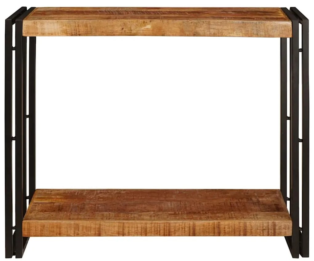 Aparador 90 x 33 x 75 cm Madeira de mangueira áspera maciça