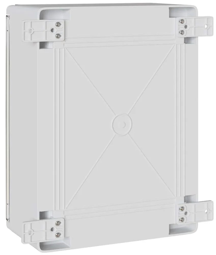 Armário de Controle IP65 à Prova d'Água Cinza 30x16,5x40 cm de Plástic
