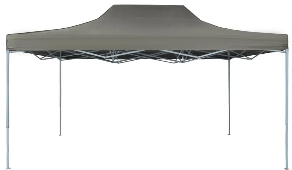 Tenda dobrável profissional para festas 3x4 m aço antracite