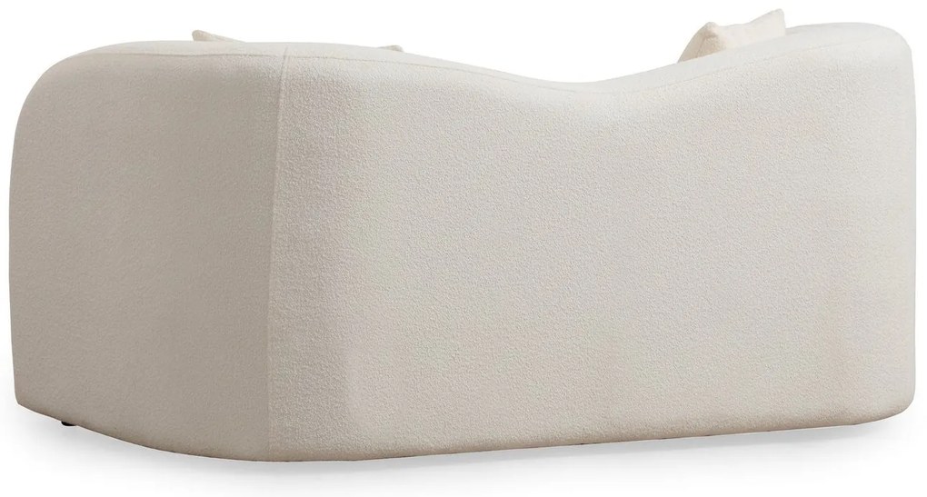 Sofá de 2 Lugares Asos – Creme – 170 cm x 76 cm x 75 cm
