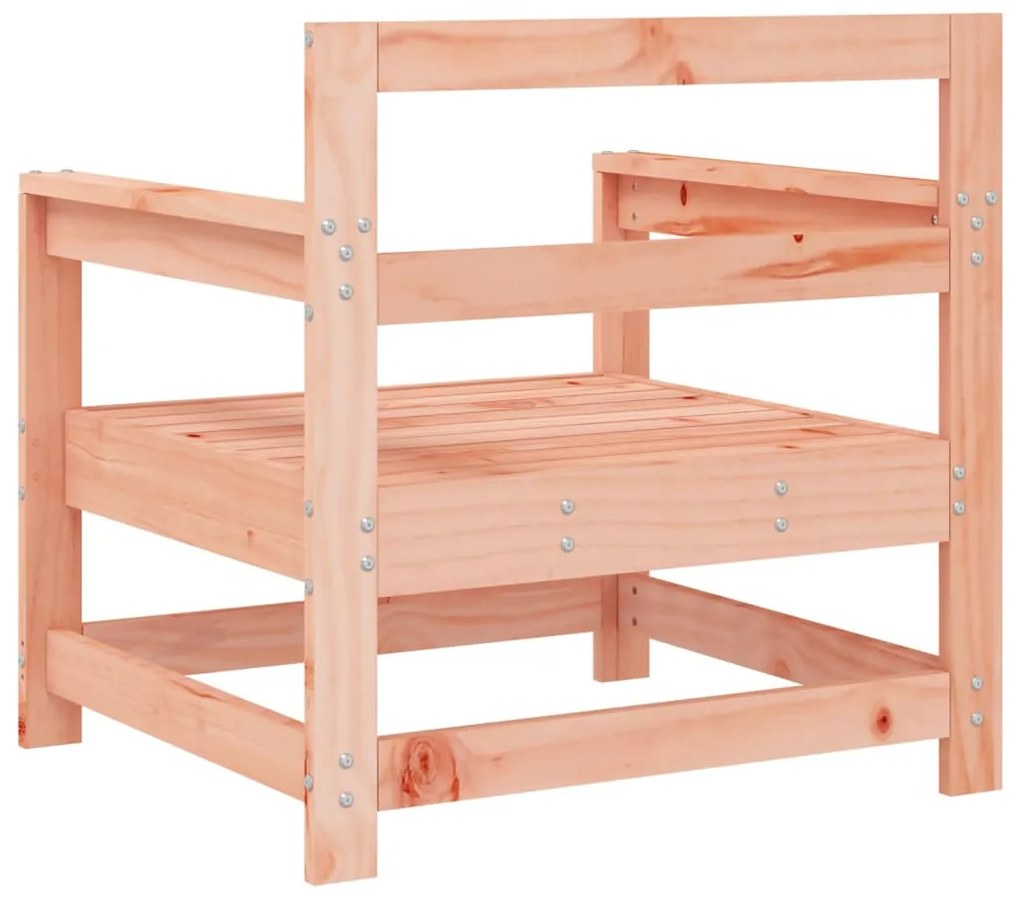Cadeiras de jardim 2 pcs madeira de douglas maciça