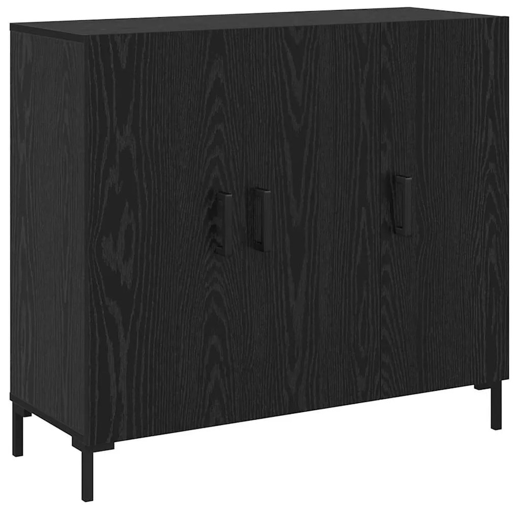 Buffet Preto 90 x 34 x 80 cm Madeira processada
