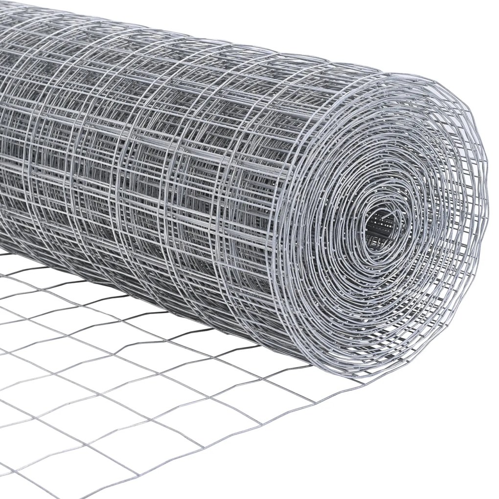 Cerca Euro 0.6x50 m Aço Galvanizado