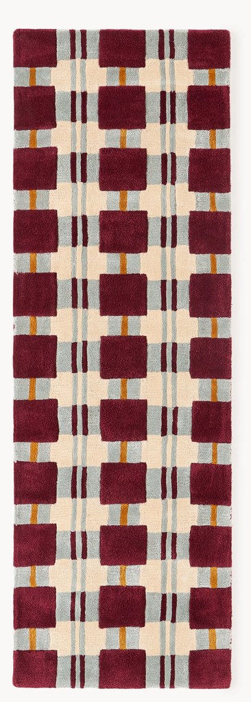 Passadeira em lã artesanal Kimi