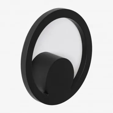 Aplique De Parede Led Para Exterior Em Alumínio Quiven Preto - Sklum