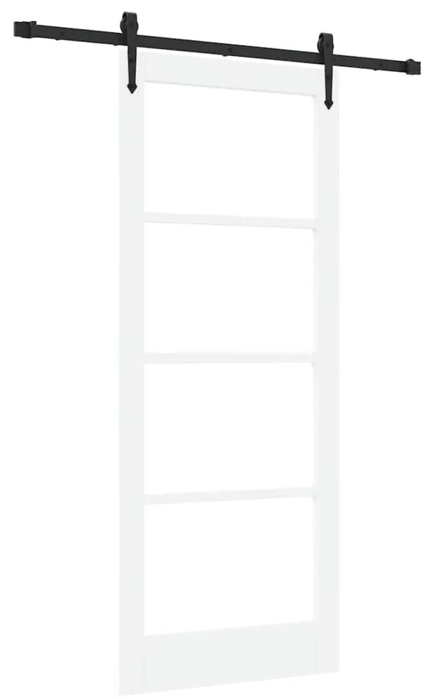 Porta Deslizante vidaXL com Conjunto de Ferragens 'ORKDAL'Branca 83x20