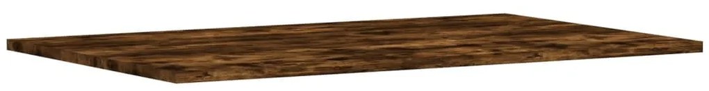 Prateleiras de parede 4pcs derivados de madeira carvalho fumado