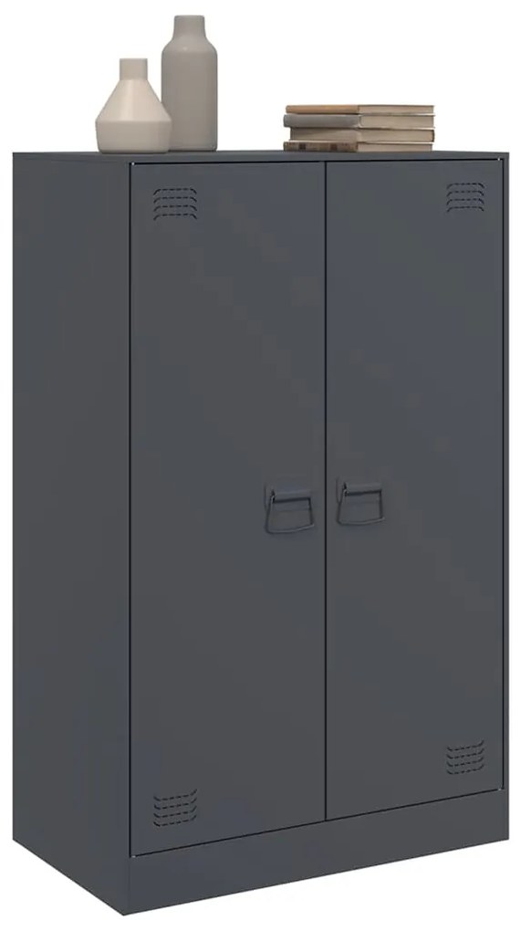 Aparador 67x39x107 cm aço antracite