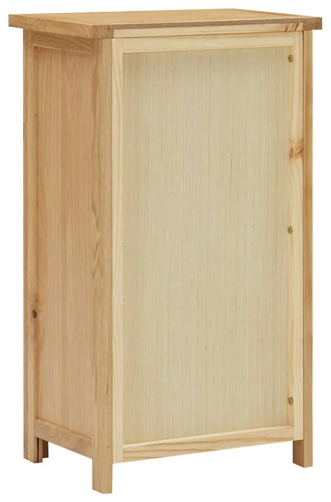 Armário 45x32x85 cm madeira de carvalho maciça