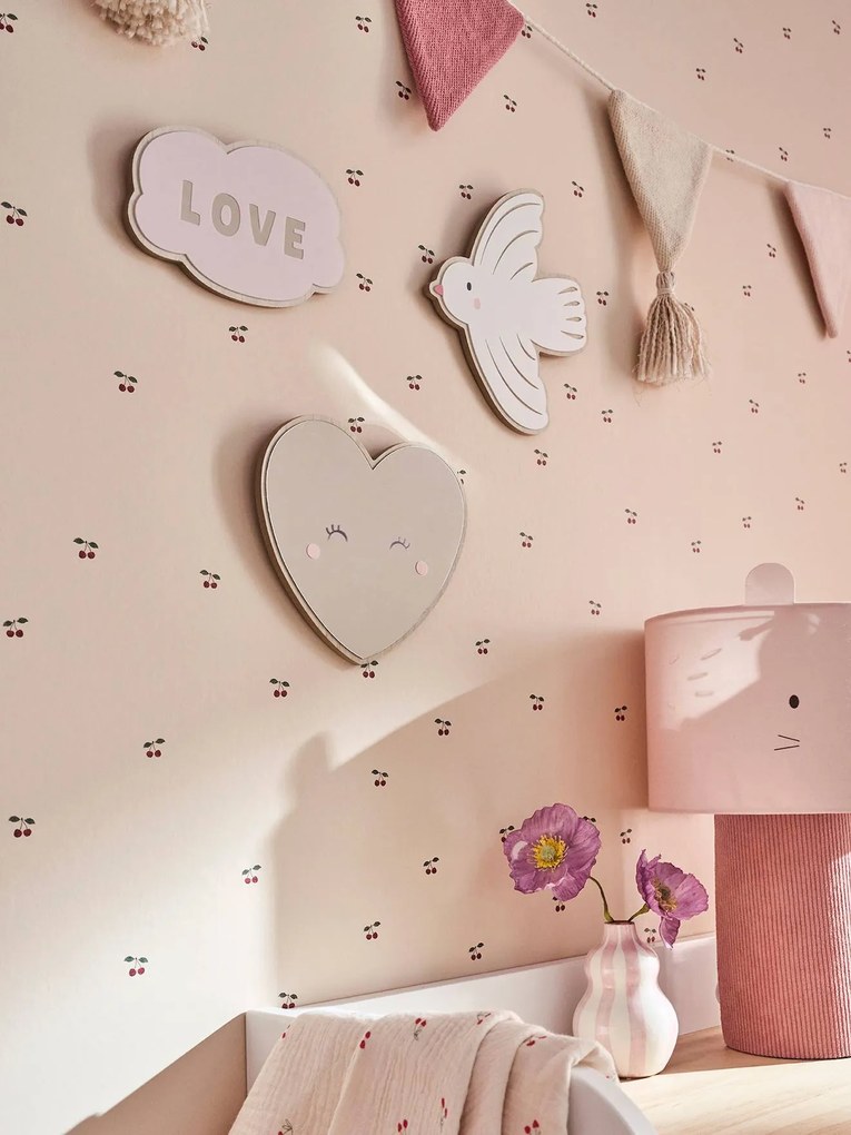 Lote de 3 decorações de parede bege
