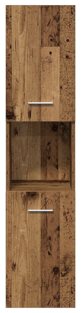 Conjunto de Móveis para Banheiro de 5 Peças Madeira Velha Madeira Recu