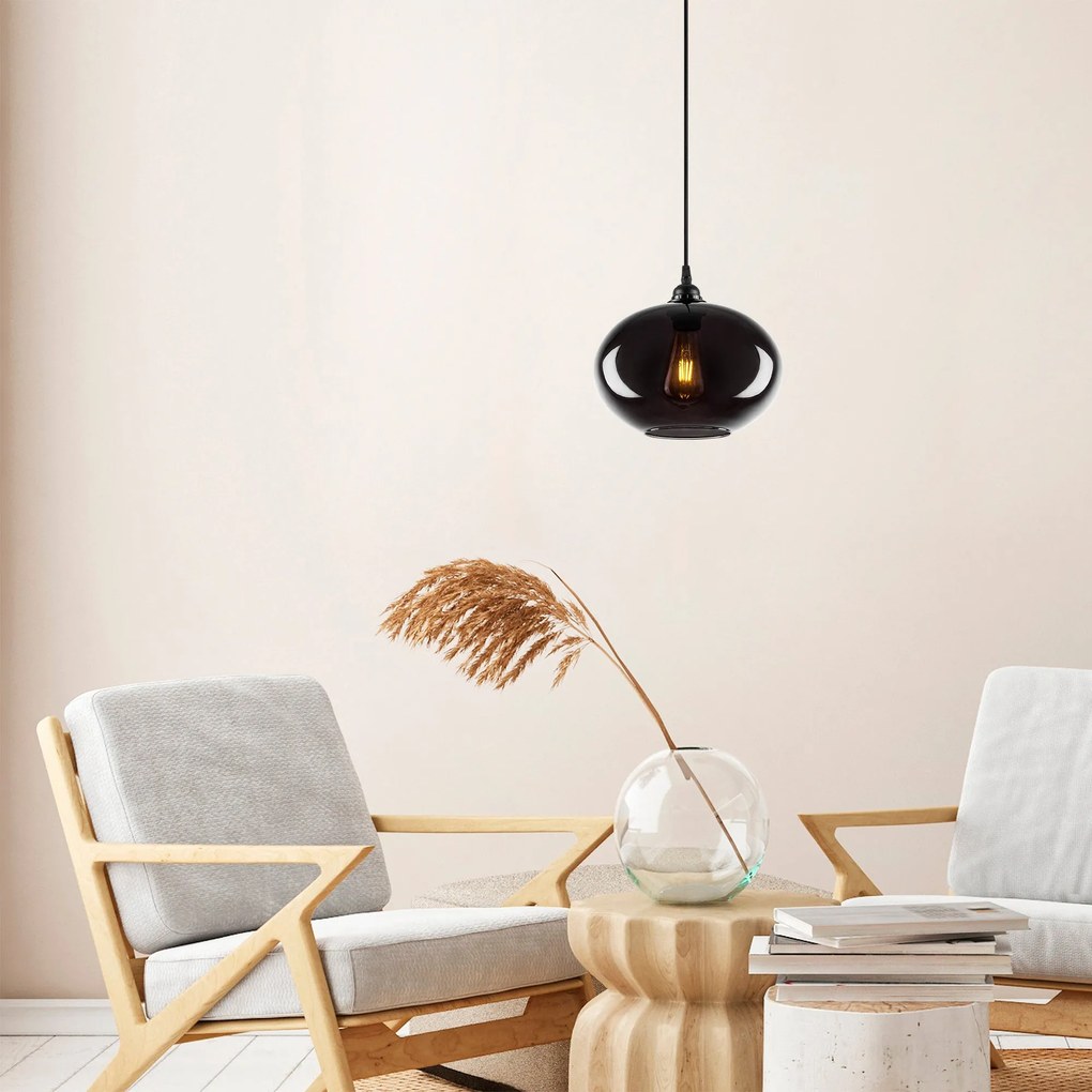 Chandelier Smoked – Fume – 27 x 27 cm
