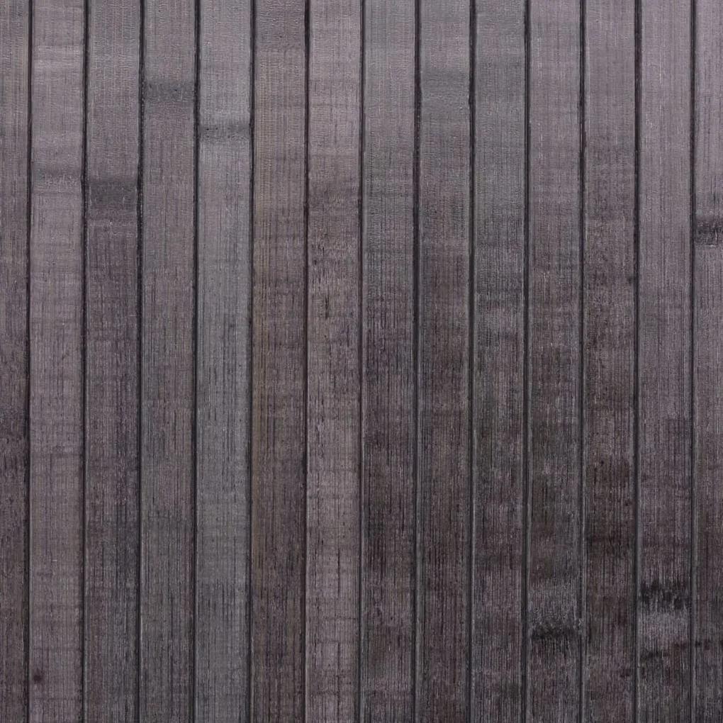 Biombo/divisória de sala 250x165 cm bambu cinzento