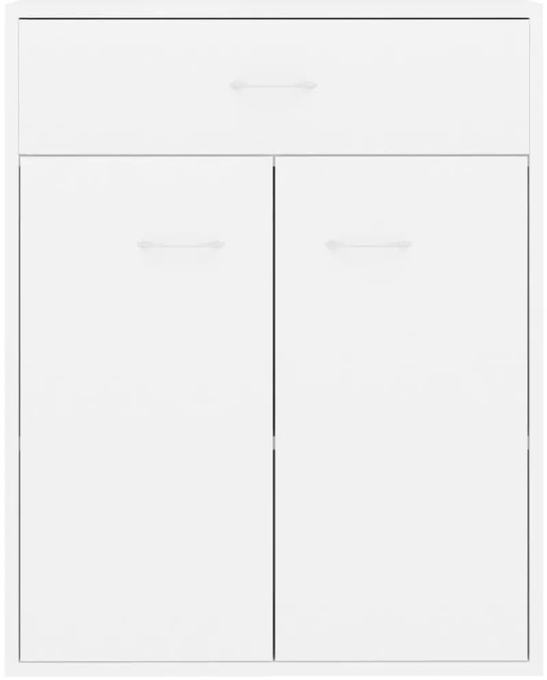 Aparador 60x30x75 cm contraplacado branco