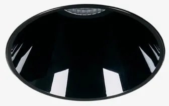 Downlight Led Trimless Ø6,8 Cm Em Alumínio Com Acendimento E Apagamento Progressivos Luisiana Preto & Branco 3000k & 23º & 11 W - Sklum