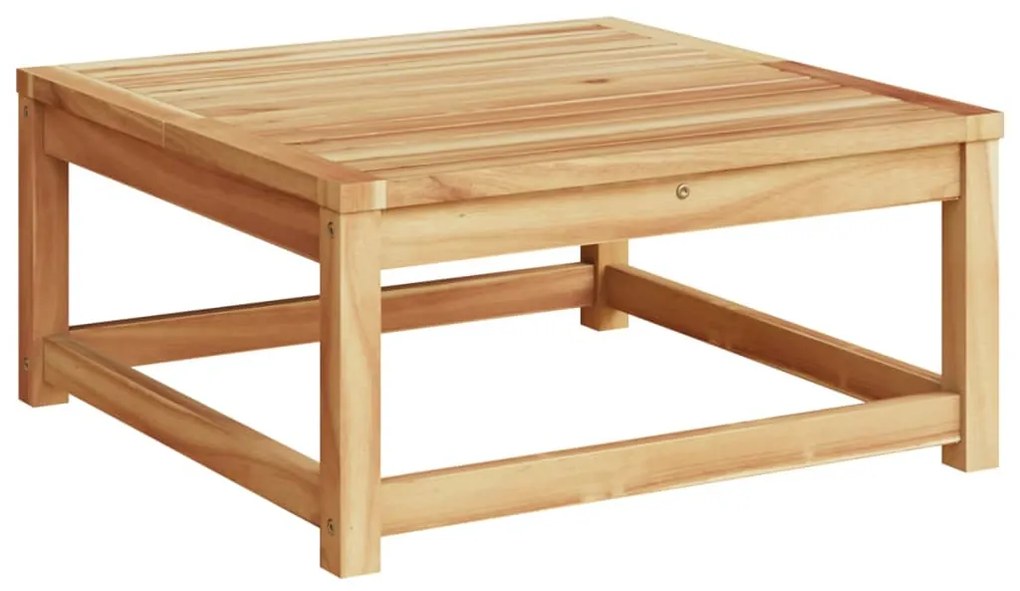 5 pcs conjunto lounge de jardim c/ almofadões acácia maciça
