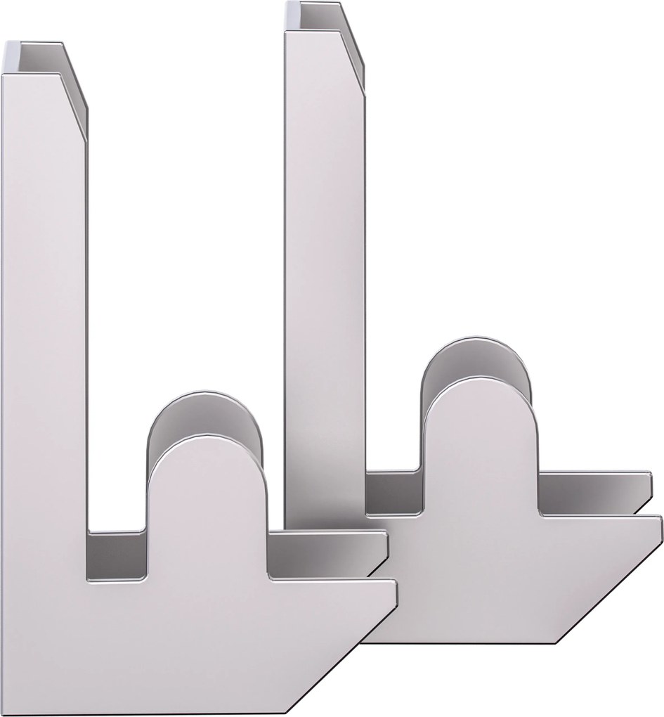 Estante em aço galvanizado para cargas pesadas até 875 kg, 180 x 70 x 40 cm Prateado