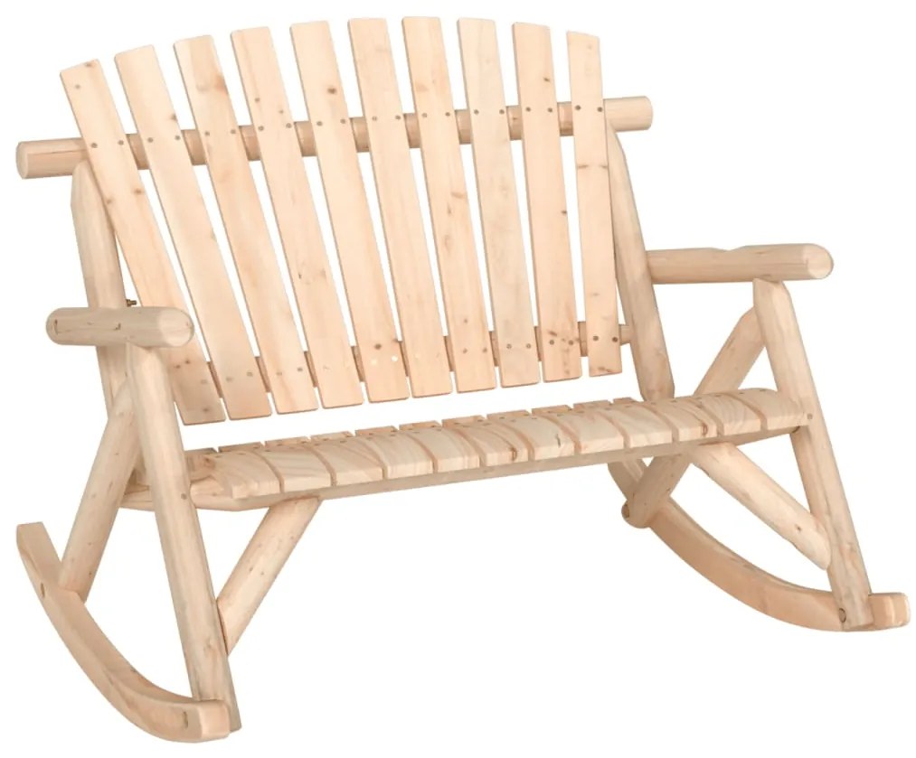5 pcs conjunto lounge de jardim madeira de abeto maciça