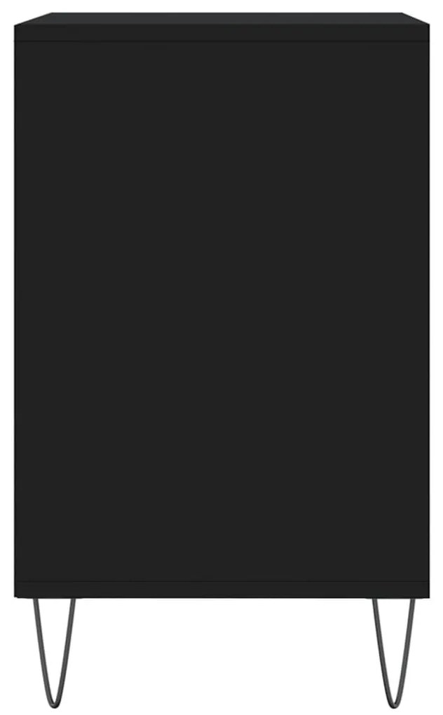 Sapateira 102x36x60 cm derivados de madeira preto