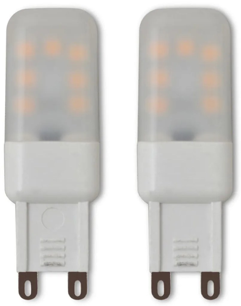 Candeeiro de teto com 3 lâmpadas LED G9 120 W