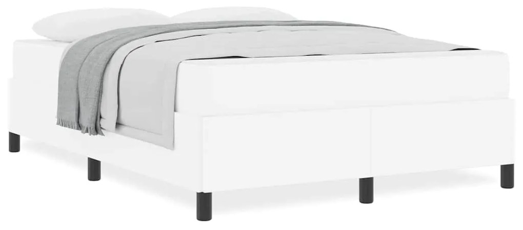 Estrutura de cama com colchão Branco 160 x 200 cm