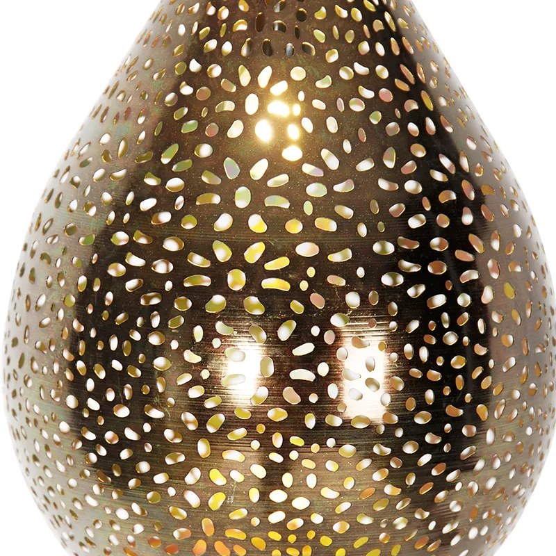 Candeeiro de suspensão oriental em cobre - Maruf 5