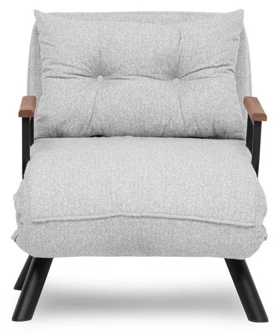 Sofá-cama de 1 Lugar Sando – Cinzento – 175x60 cm