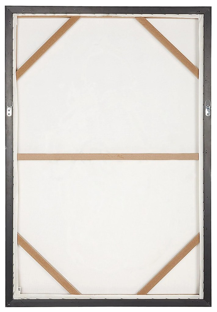 Quadro decorativo com moldura 63 x 93 cm multicolor RAVALLE Beliani