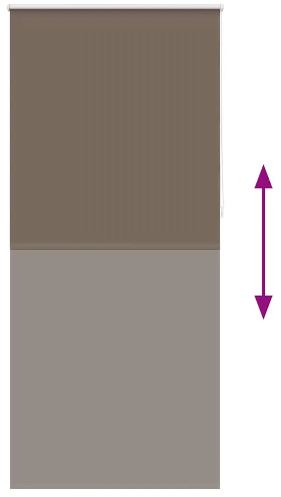 Estore de rolo 100 x 230 cm, Café