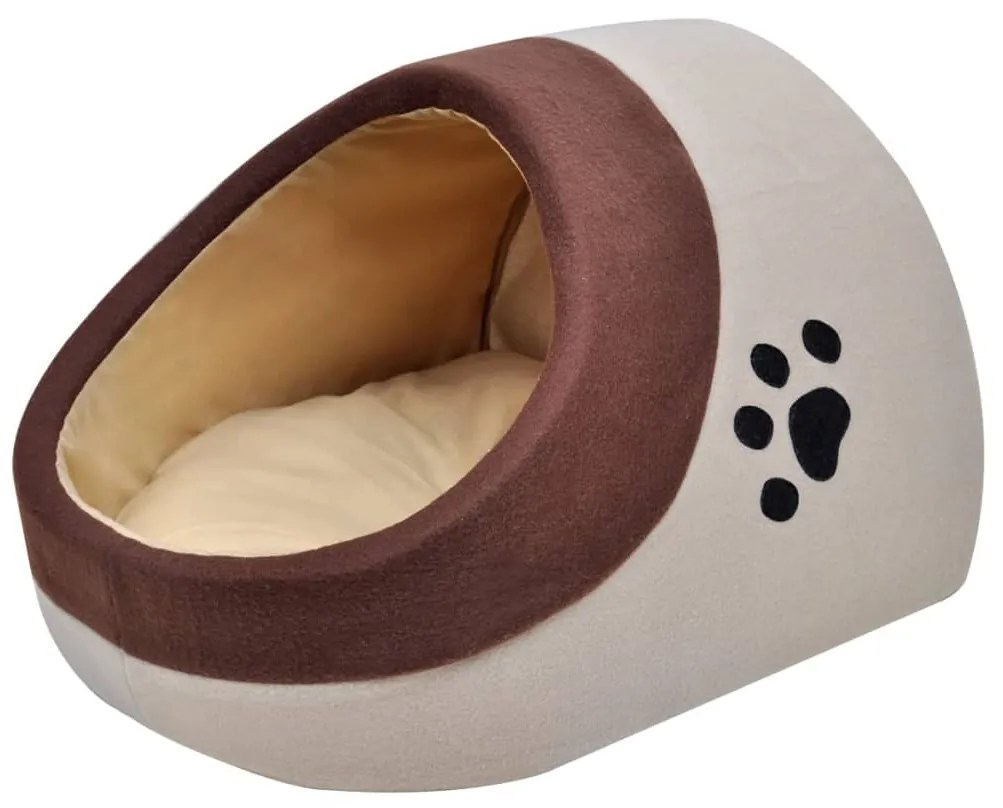 vidaXL Ninho para gato em lã de poliéster quente XL
